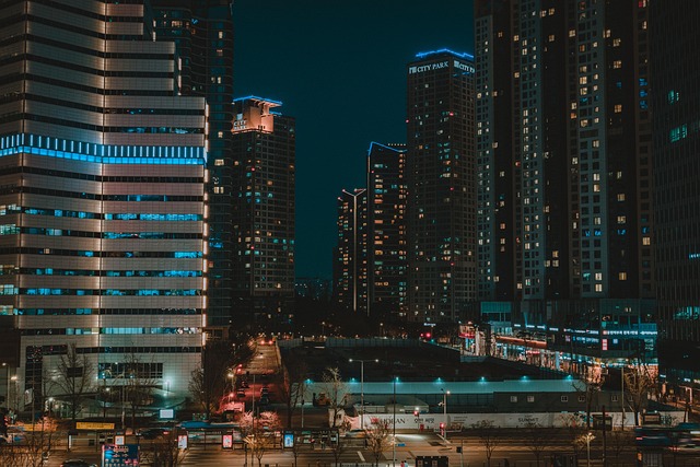 urban cityscape Korea