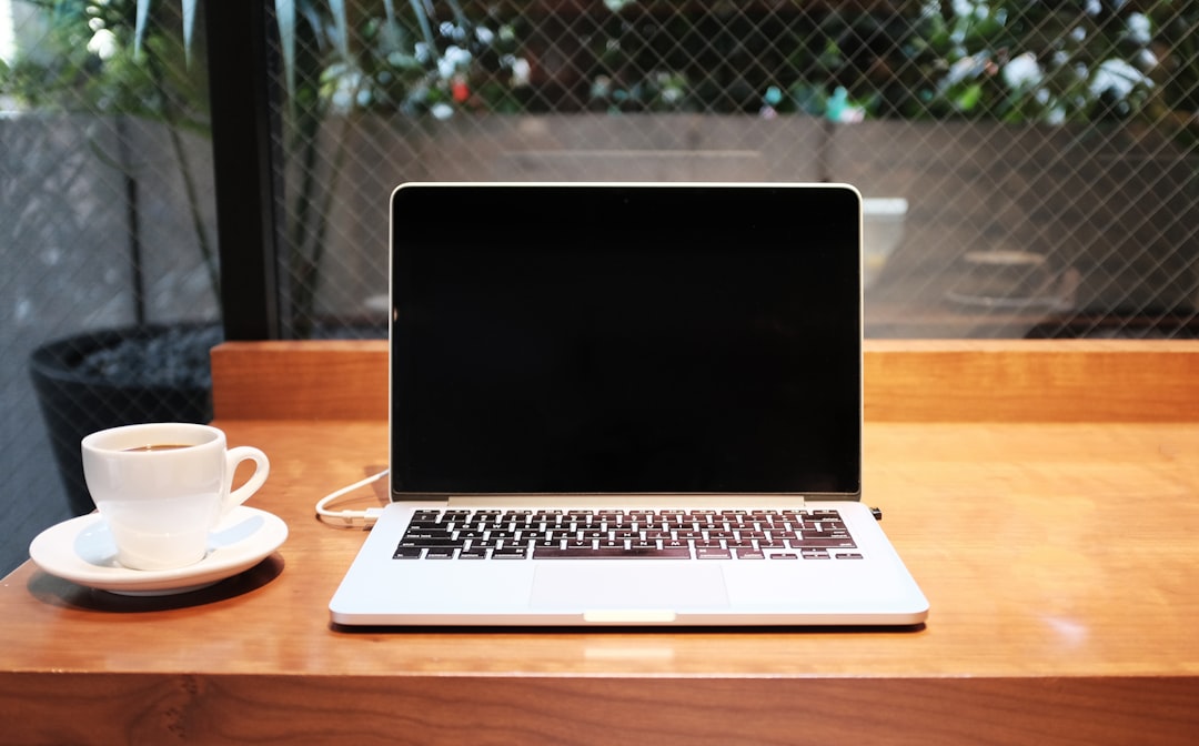 digital nomad laptop cafe