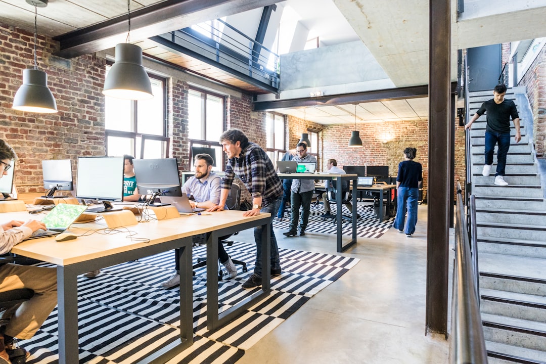 startup office meeting